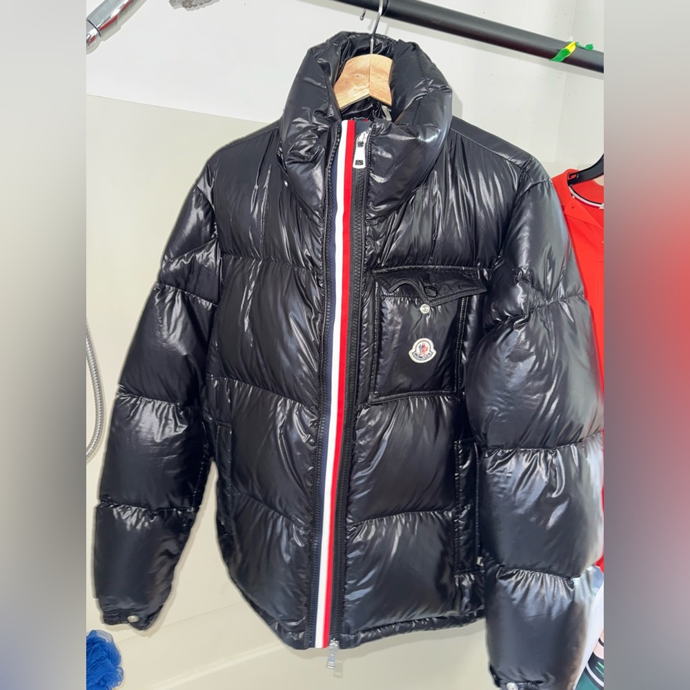 Moncler men Montbeliard down jacket black size 3 (Large)